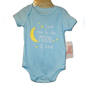 Swiggles Onesie 3-6M "Love you to the moon and back"